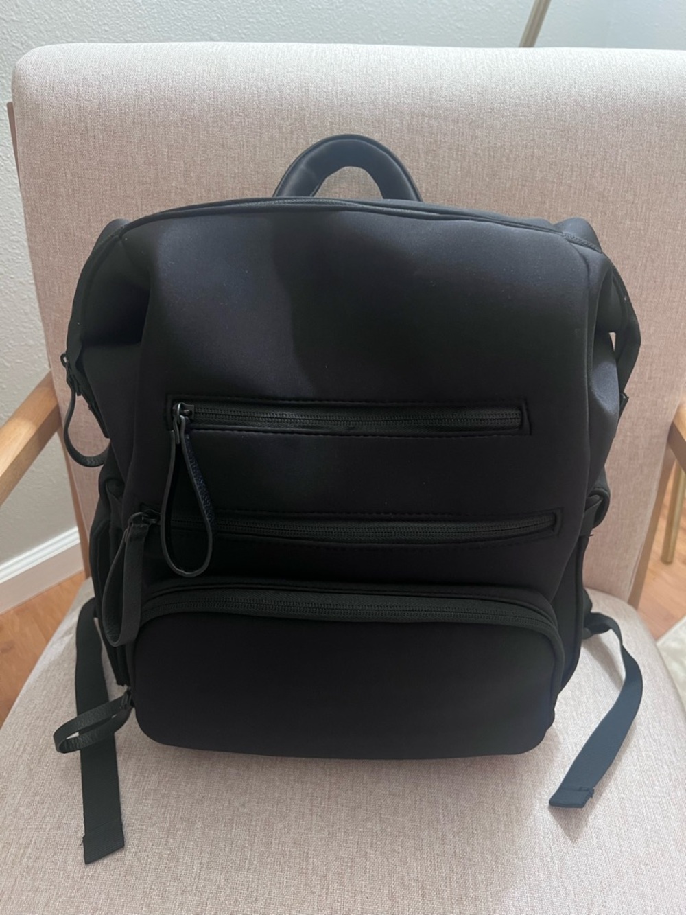 cloud island Black Baby Diaper Backpack